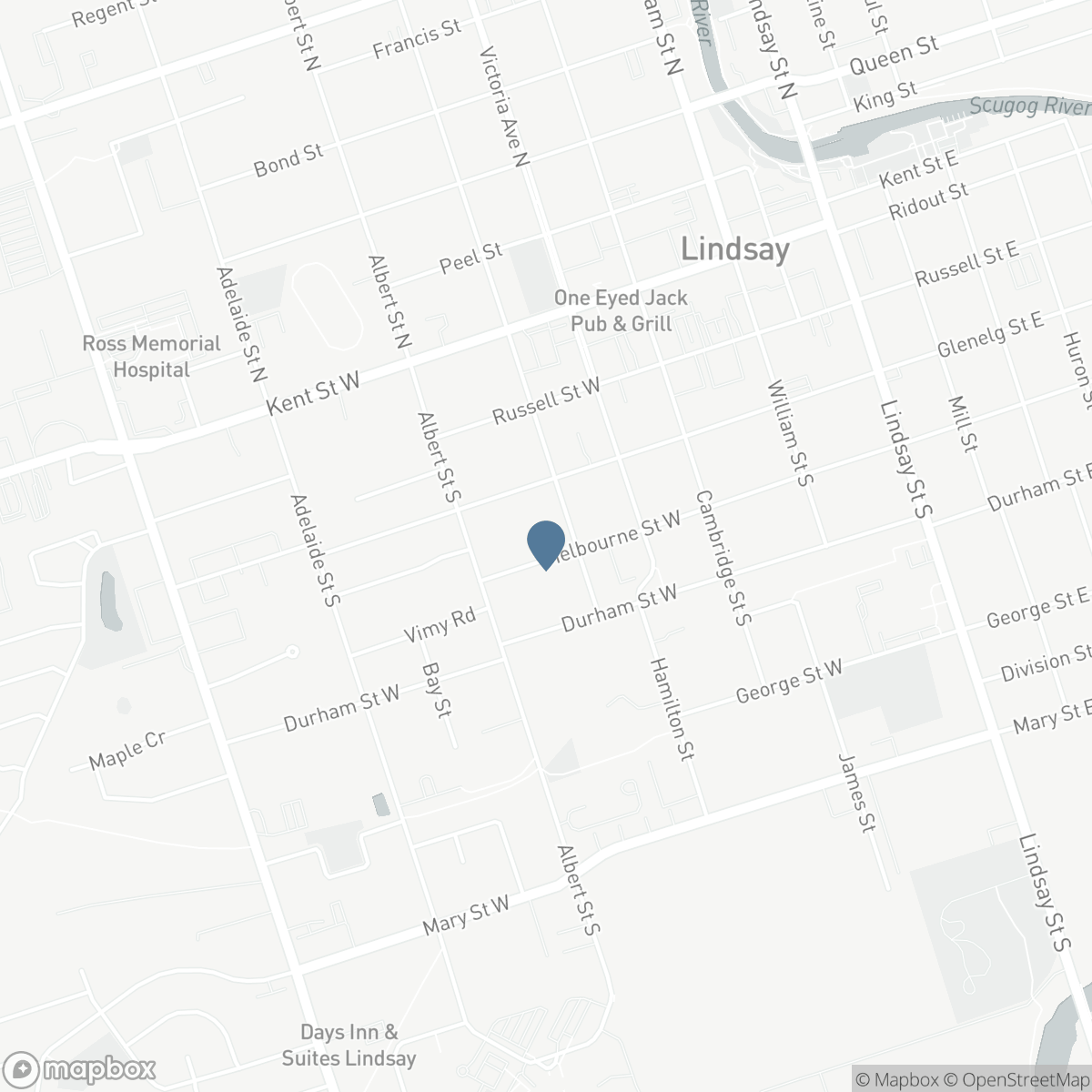 78 MELBOURNE STREET W, Lindsay, Ontario K9V 2T3